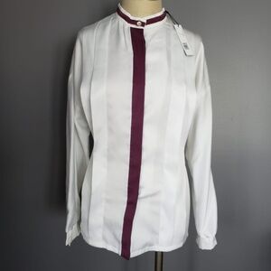 NWT Elie Tahari button down shirt sz L